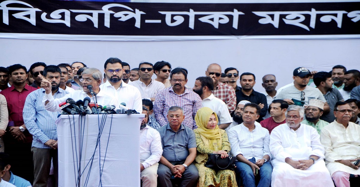 ১০ ডিসেম্বর থেকে এক দফার আন্দোলন: ফখরুল