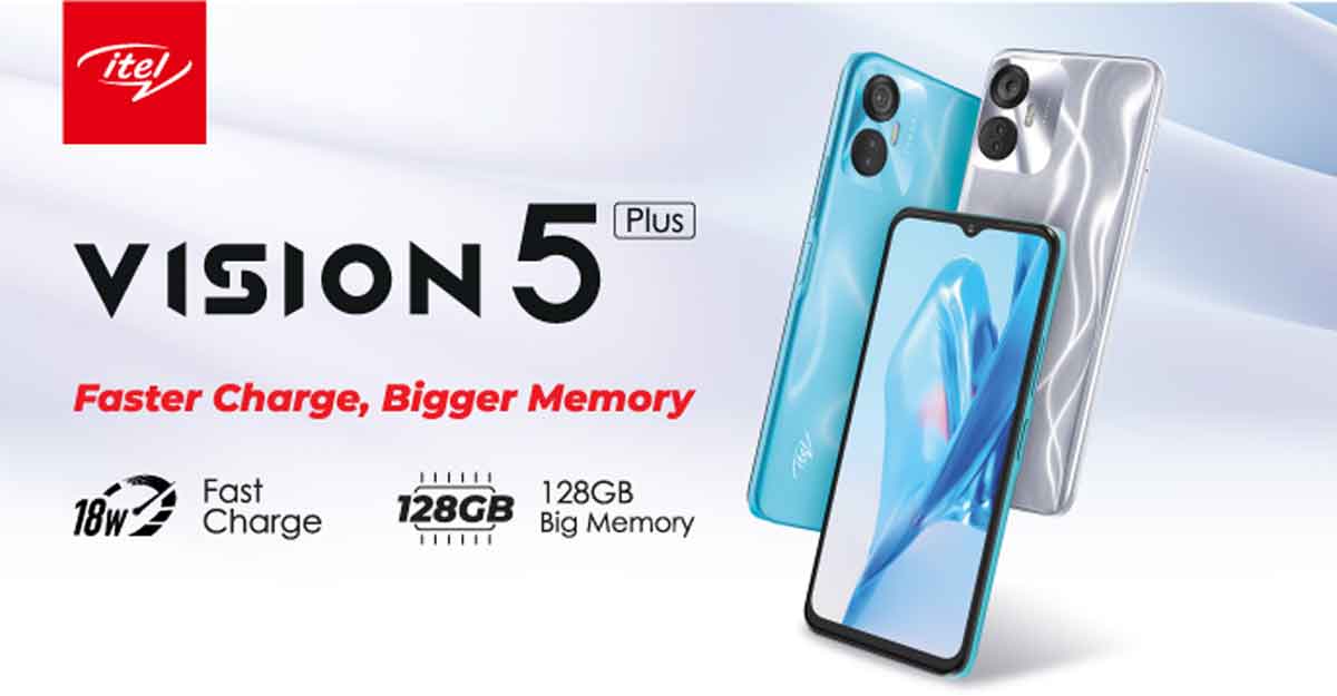 আইটেল ভিশন ৫ প্লাস: ৭ জিবির র্যামের ফোনে বড় ডিসপ্লে