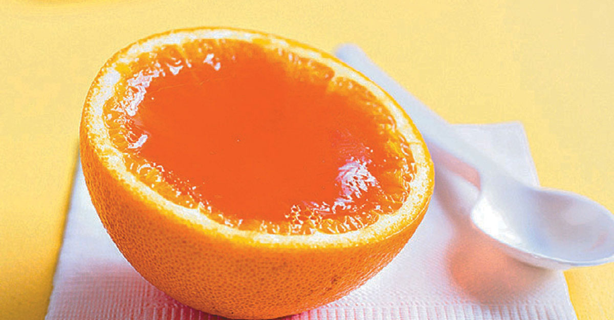 কমলার খোসার জেলি রেসিপি