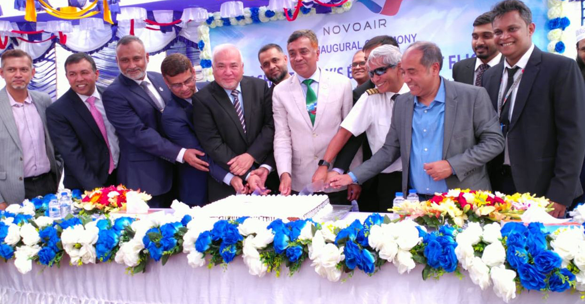 নভোএয়ারের যশোর-কক্সবাজার ফ্লাইট চালু