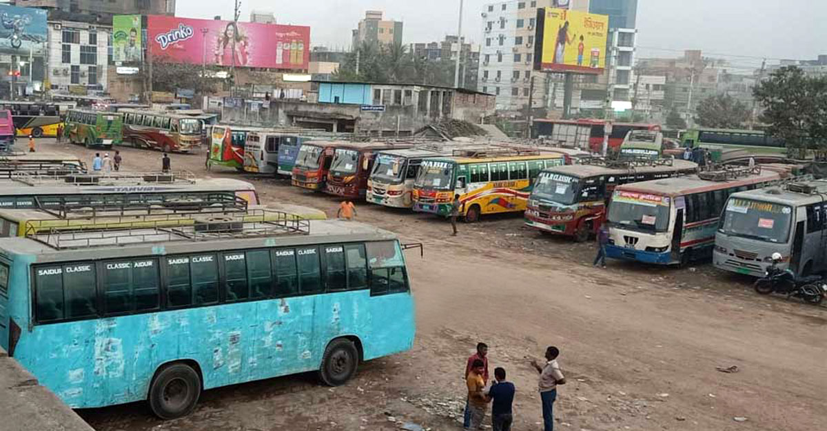 বিএনপির সমাবেশ সামনে রেখে খুলনায় পরিবহন বন্ধ রাখার ঘোষণা