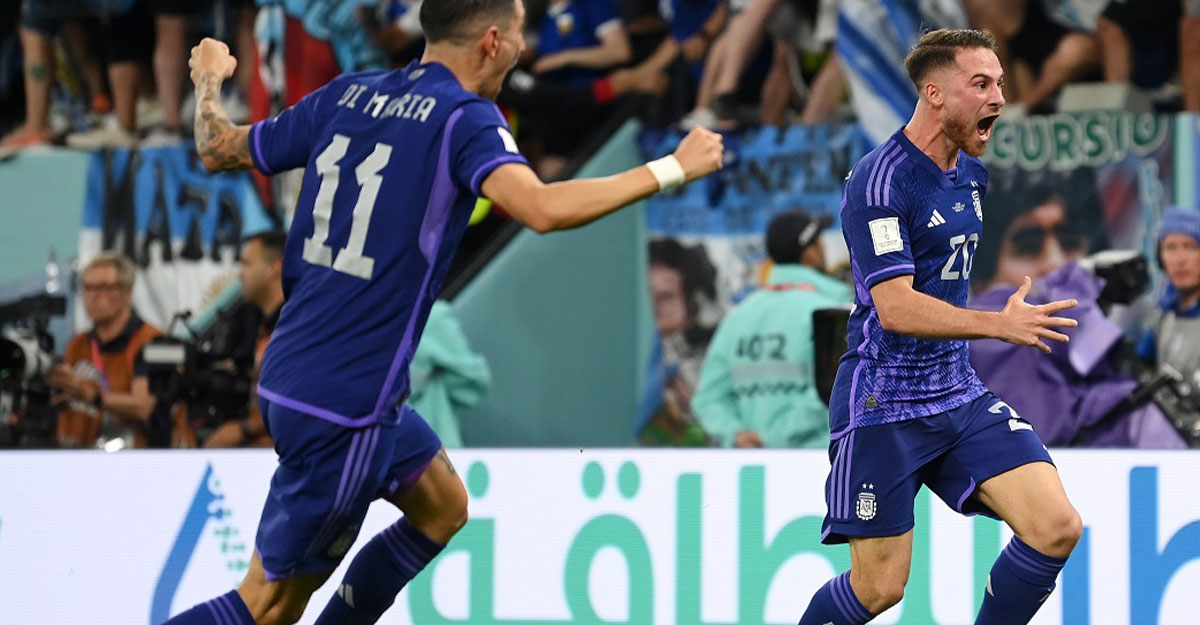 ম্যাকঅ্যালিস্টারের গোলে এগিয়ে গেল আর্জেন্টিনা