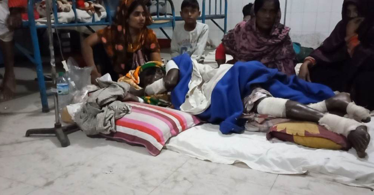 মাদারীপুরে ইউপি সদস্যকে কুপিয়ে জখম