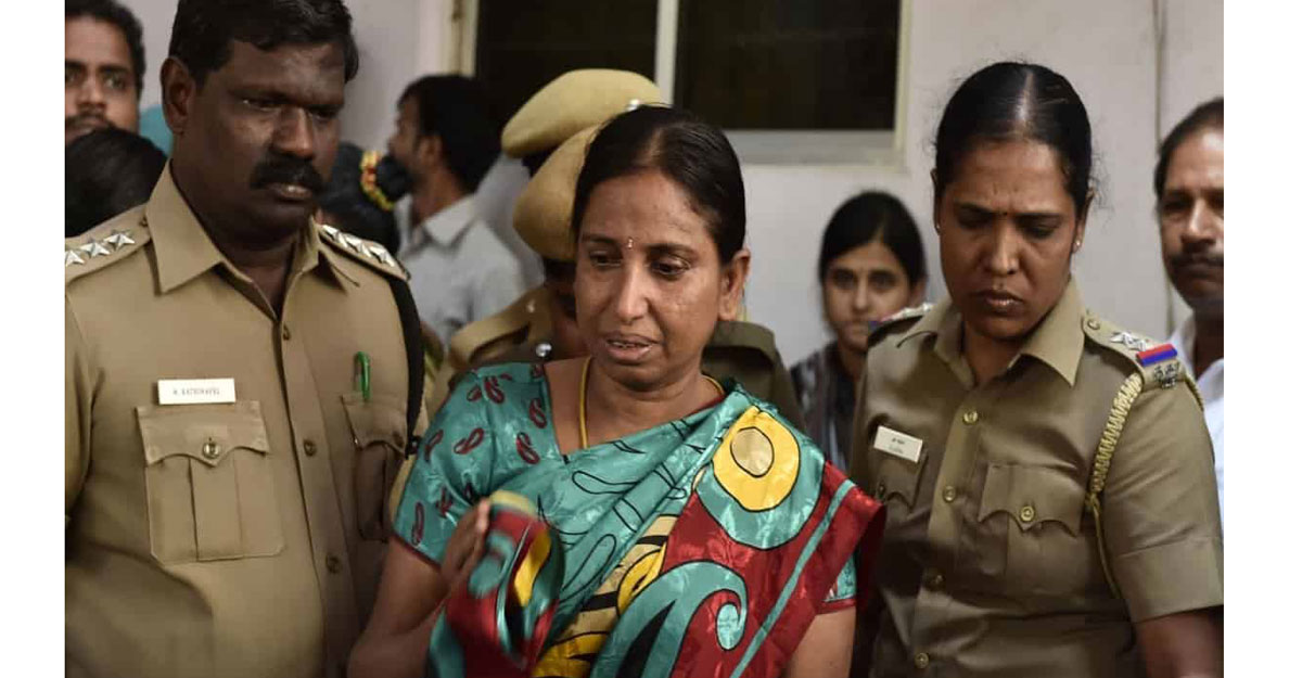 রাজীব গান্ধী হত্যাকাণ্ডে অভিযুক্ত নলিনী শ্রীহরণ এখন মুক্ত