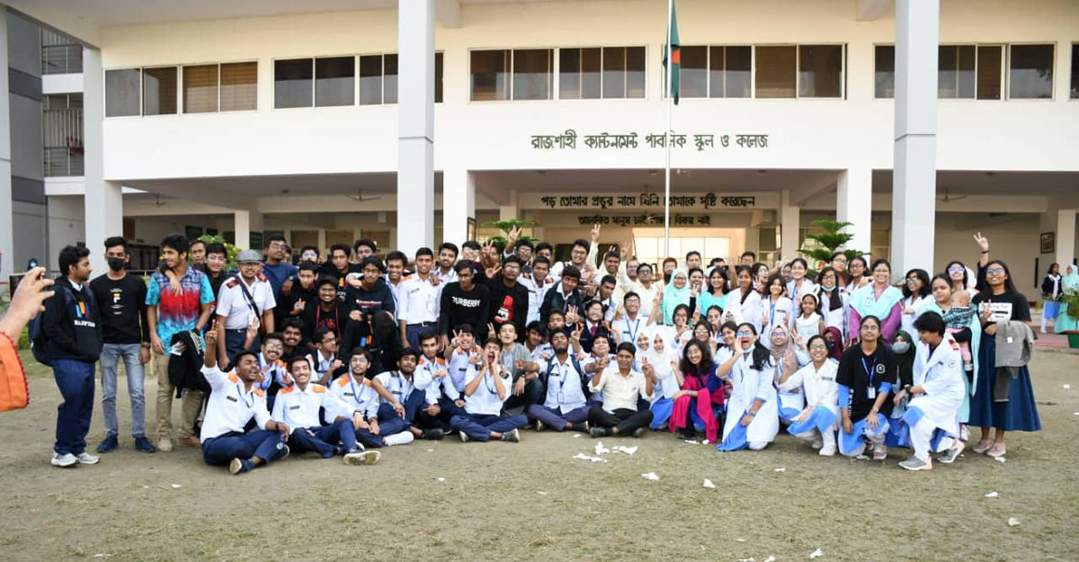 মাধ্যমিকে বোর্ড সেরা রাজশাহী ক্যান্টনমেন্ট স্কুল