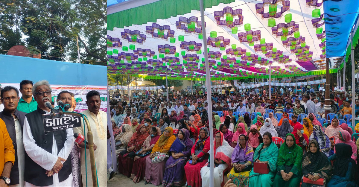 রংপুর সিটি কর্পোরেশনের পরিকল্পিত উন্নয়ন দরকার: সাফিউর রহমান সফি