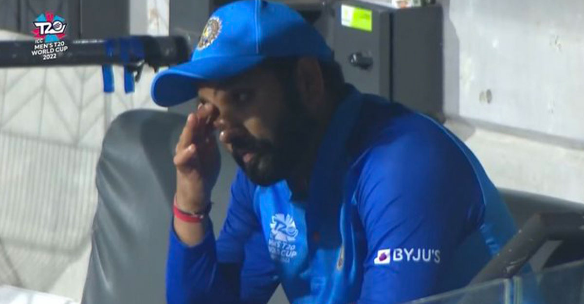 লজ্জার হারের পর কাঁদলেন রোহিত