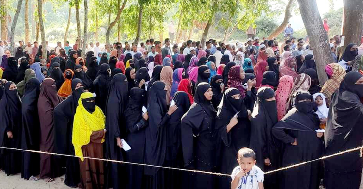 কুমিল্লার ৫ ইউপিতে ভোটগ্রহণ চলছে