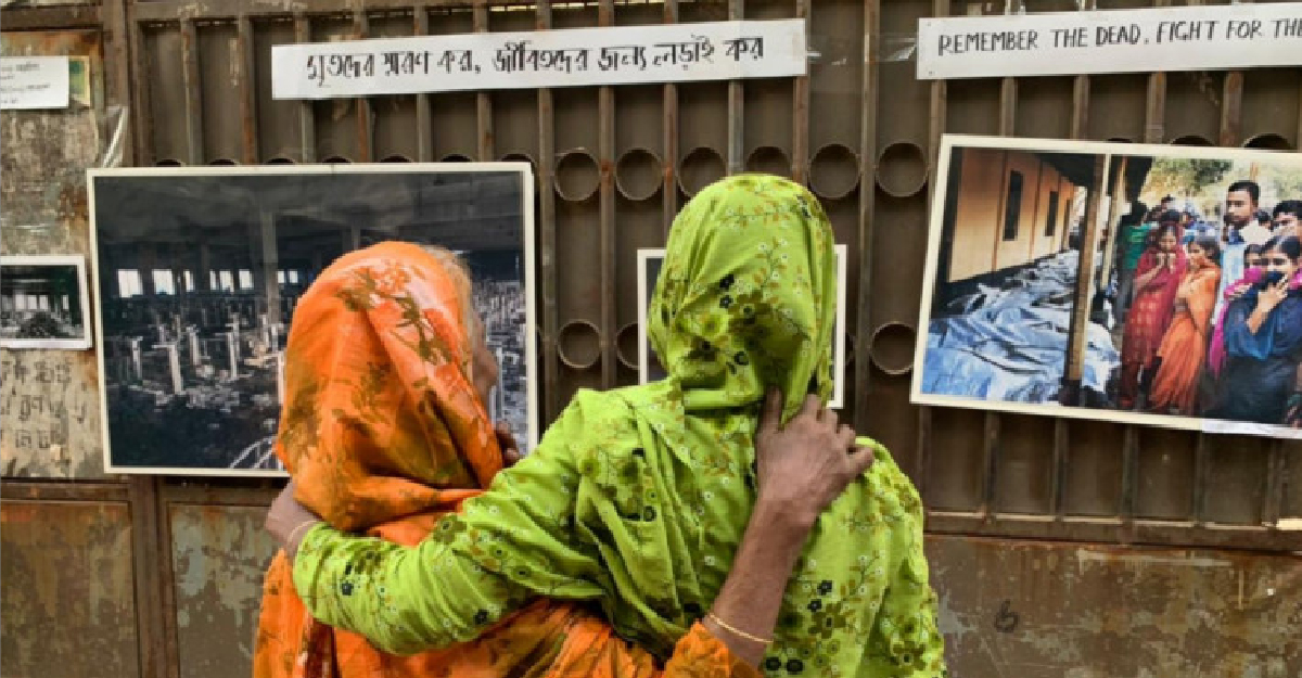 তাজরীন ট্র্যাজেডি: পোড়া দেয়ালে আলোকচিত্র প্রদর্শনী
