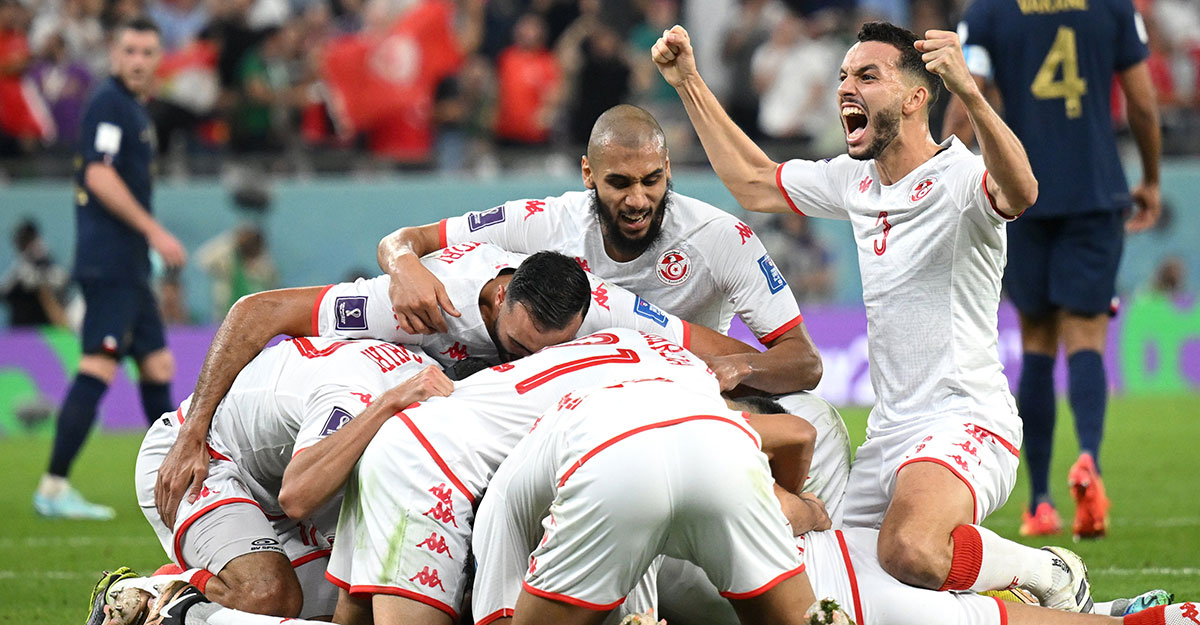 নাটকীয় লড়াইয়ে ফ্রান্সকে হারাল তিউনিসিয়া