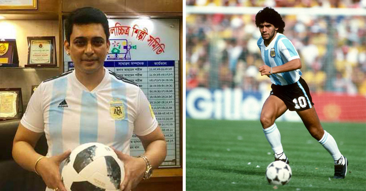 ম্যারাডোনার কারণেই আর্জেন্টিনার প্রতি ভালোবাসা: জায়েদ খান