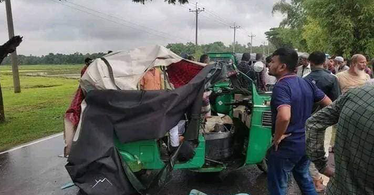 সিলেটে পিকআপ-অটোরিকশা সংঘর্ষে নিহত ৩