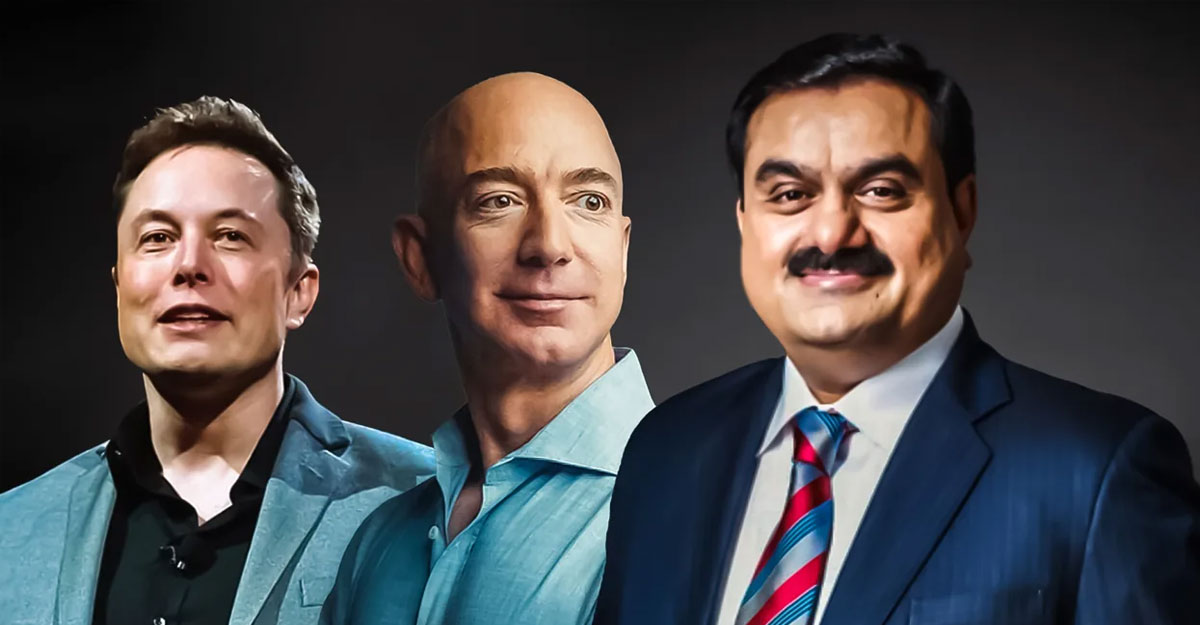 বিশ্বের শীর্ষ ধনী পাবে কি ভারত, কত পেছনে আদানি?