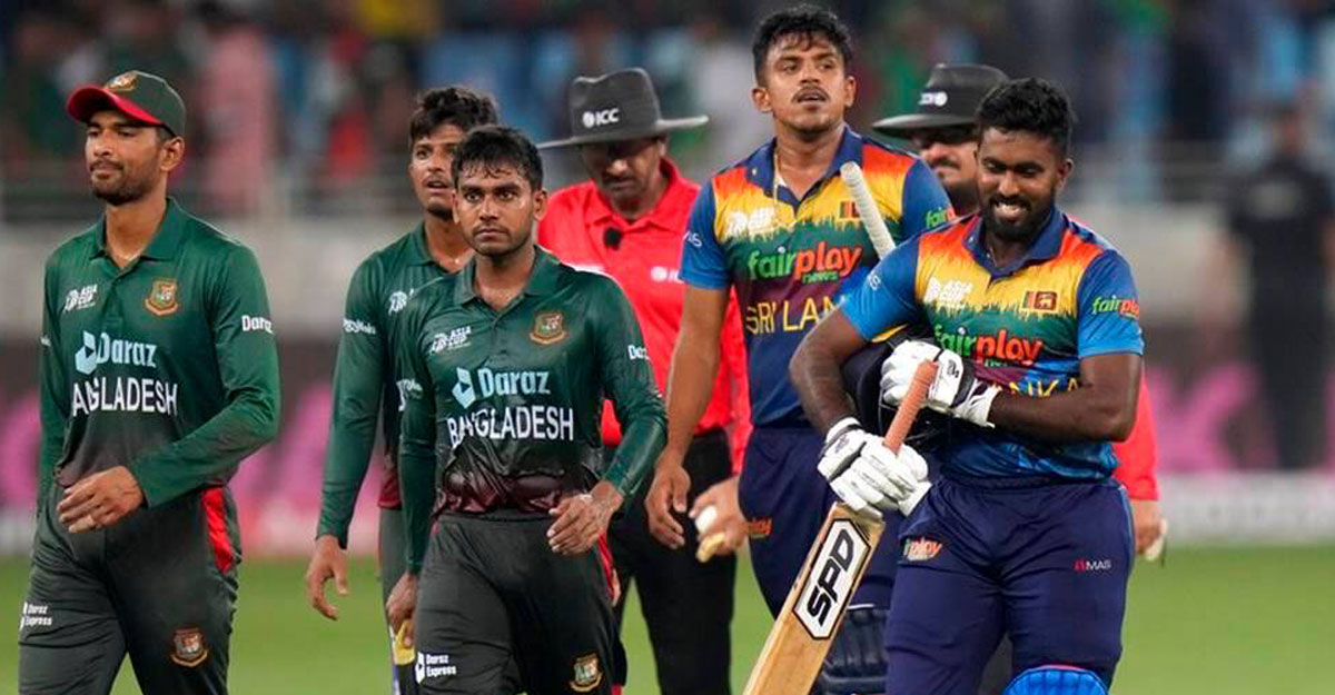 যে ভুলে শ্রীলঙ্কায় বধ বাংলাদেশ