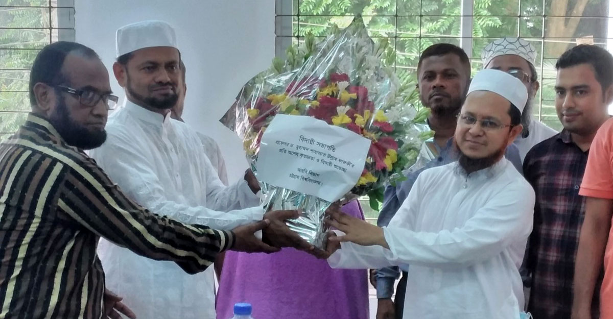 চবির আরবি বিভাগের নতুন সভাপতি অধ্যাপক ড. মোহাম্মদ নেয়ামত উল্লাহ