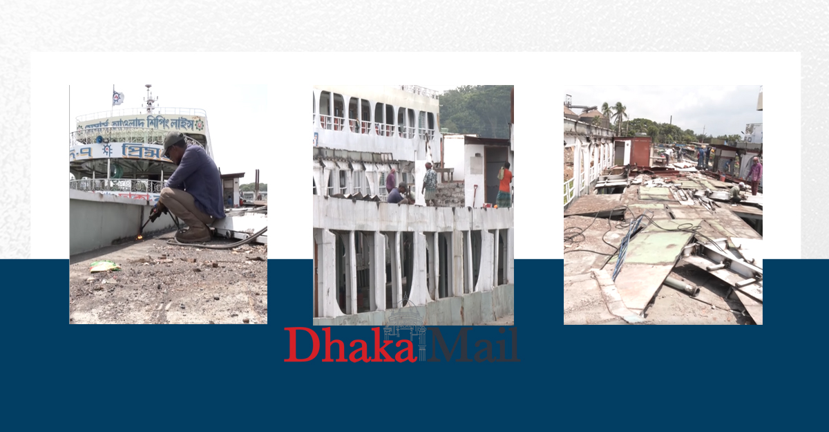 লঞ্চ কেটে লোহার দরে বিক্রি করছেন মালিকরা