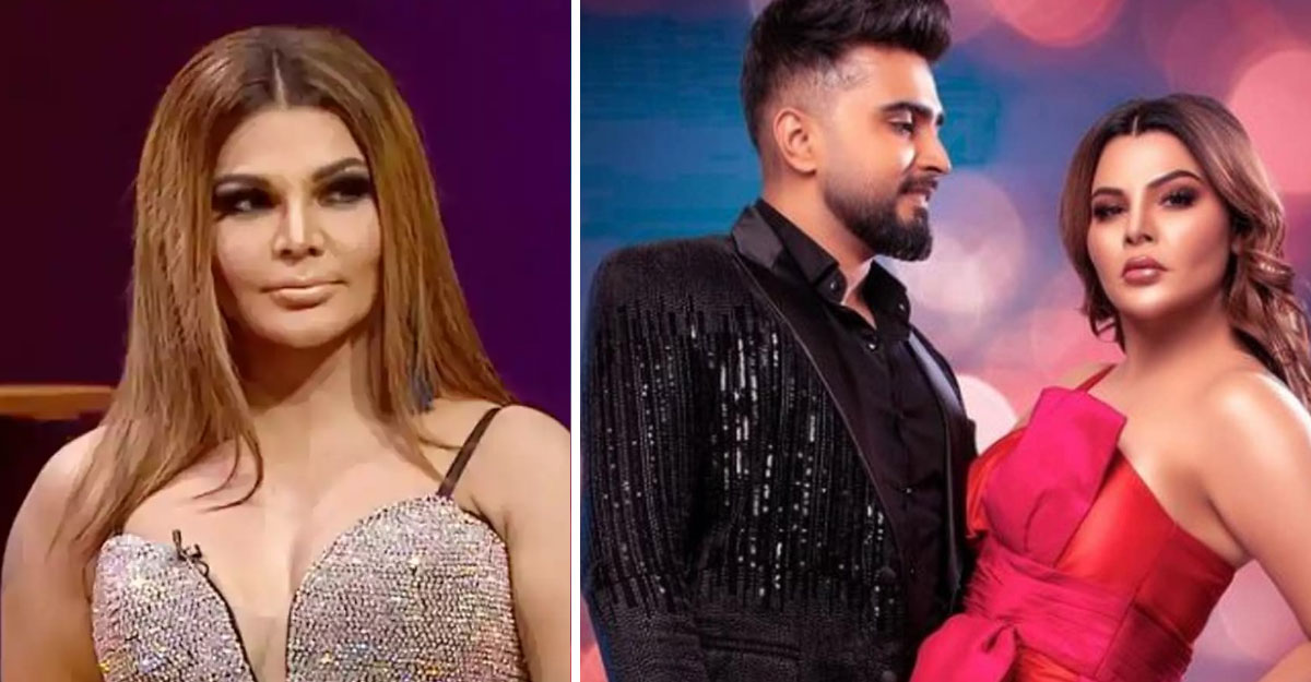 অন্য পুরুষের সঙ্গে ঘনিষ্ঠ হতে দেখে ক্ষিপ্ত রাখির প্রেমিক