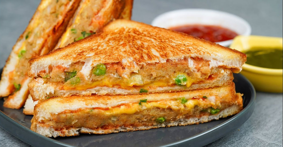 সুস্বাদু আলু স্যান্ডউইচের রেসিপি