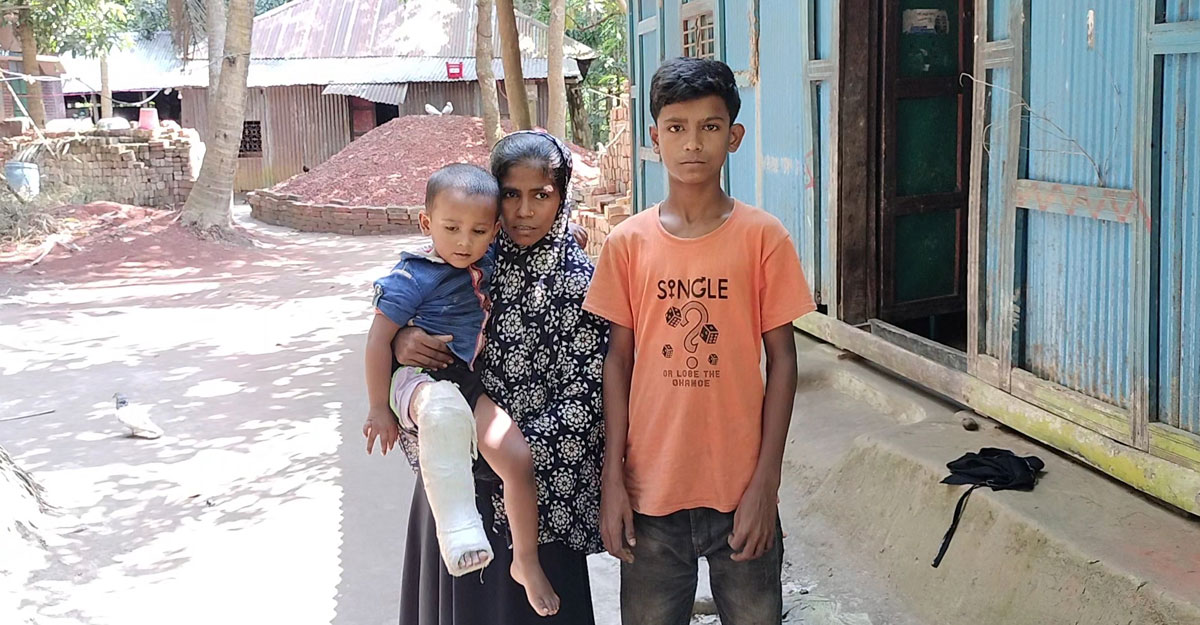 স্বামীর মৃত্যুর পর ৫ সন্তান নিয়ে মানবেতর জীবন কাটছে রেহানার