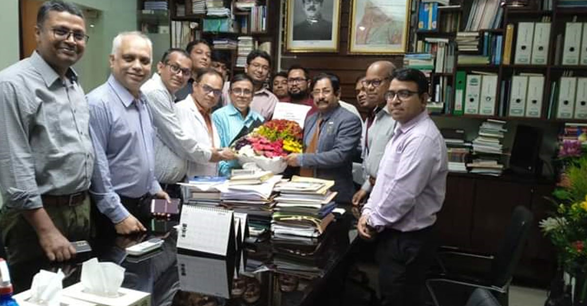 বিএসএমএমইউর নতুন রেজিস্ট্রার অধ্যাপক হাফিজুর রহমান