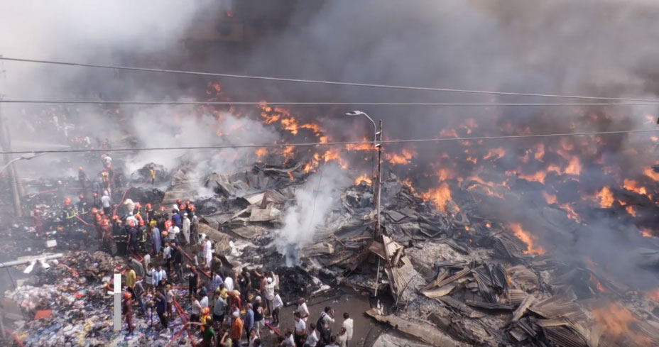 আগুনে ছাই বঙ্গবাজার
