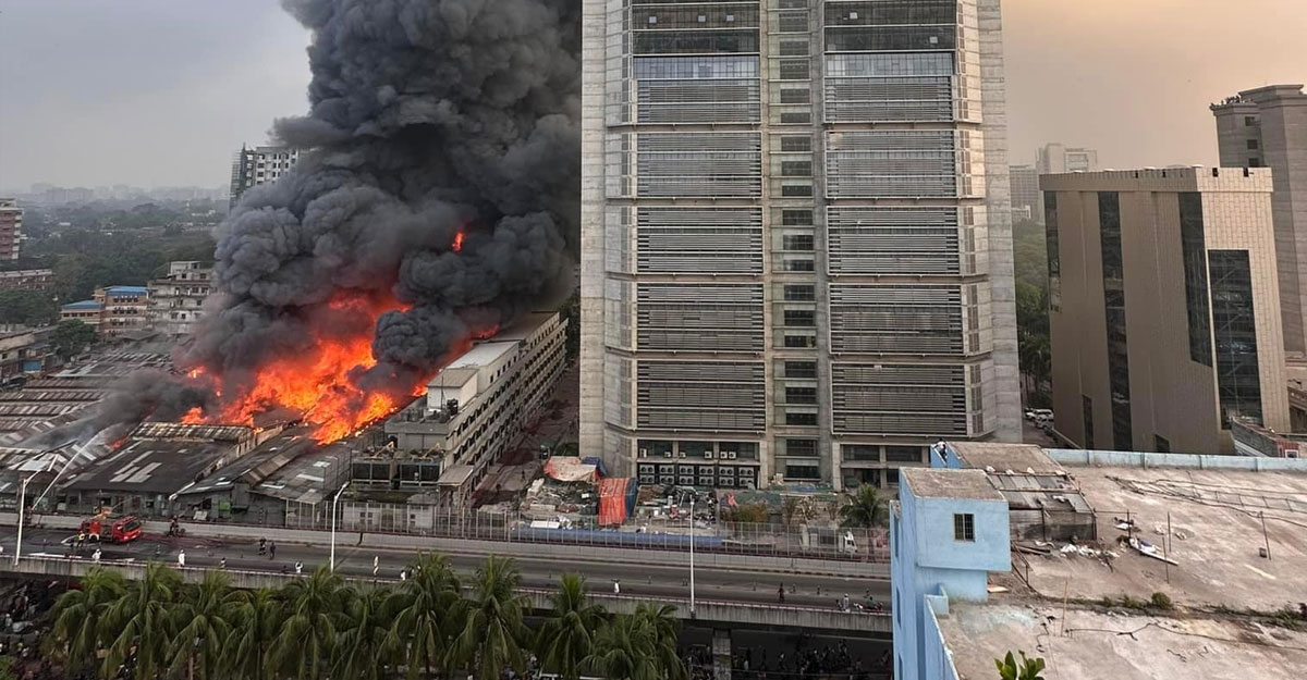 fire in dhaka