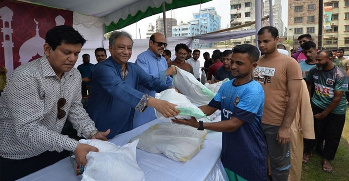 ৬ হাজার পরিবারকে খাবার দিচ্ছে বিসিবি
