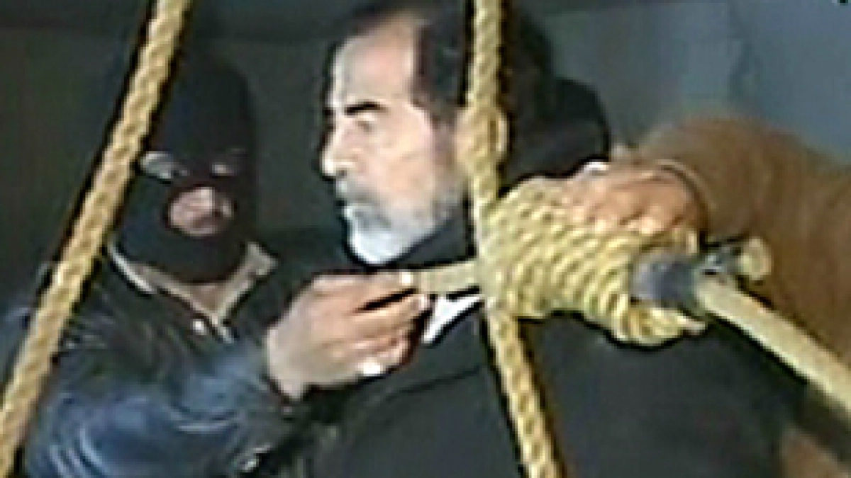 saddam death