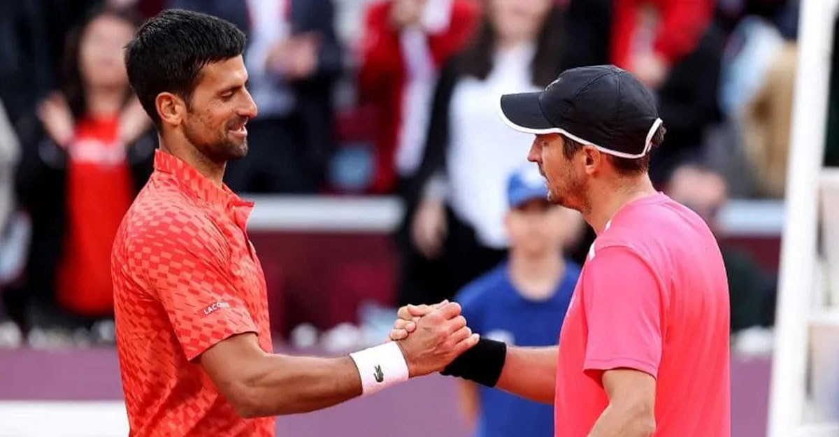 জোকোভিচকে হারিয়ে নতুন অঘটনের জন্ম দিলেন ডুসান লাজোভিচ