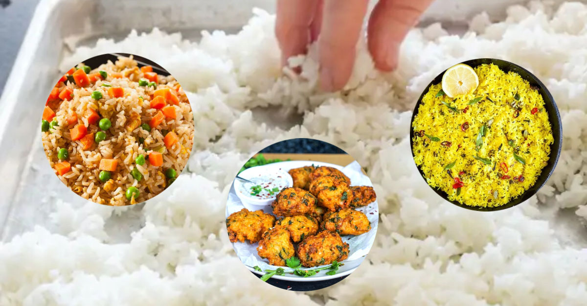 বাসি ভাত দিয়ে বানান মজাদার এই খাবারগুলো