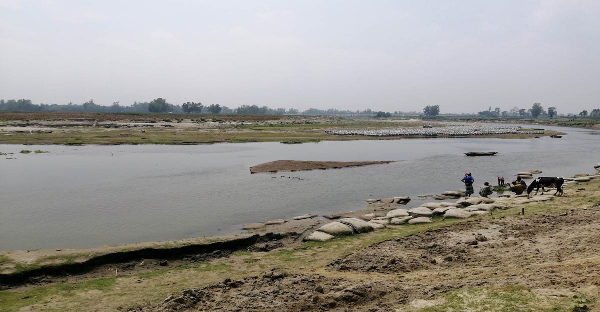 ফসলি জমি নষ্ট করে ‘পাউবো’র নদী সংরক্ষণ