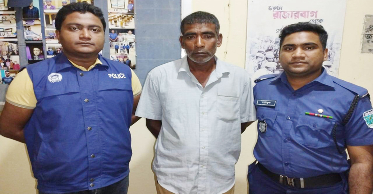 সিলেটে ১০ বছরের সাজাপ্রাপ্ত আসামী ১৩ বছর পর গ্রেফতার