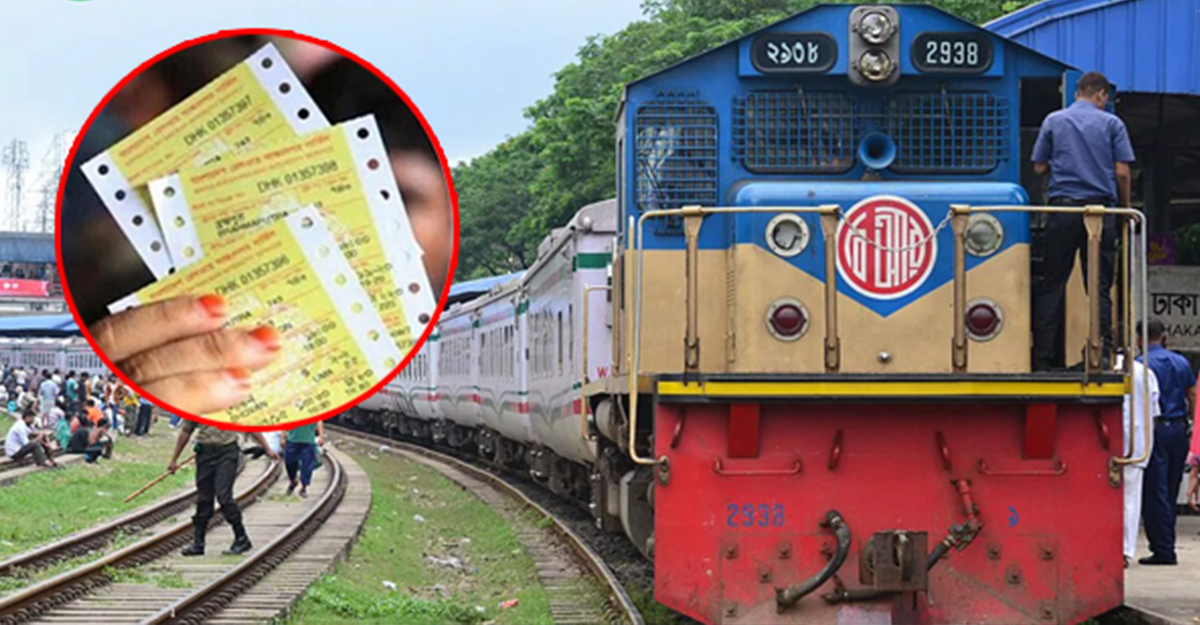 যাত্রার ১০ দিন আগের ট্রেনের অগ্রিম টিকিট বিক্রি শুরু