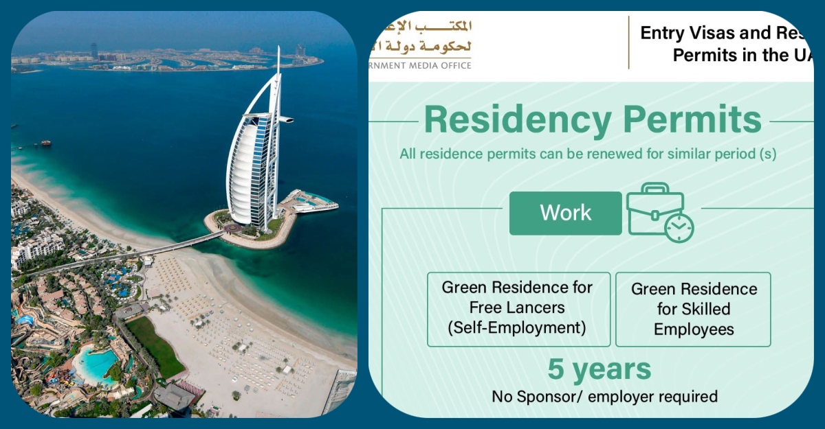 সংযুক্ত আরব আমিরাতের গ্রিন ভিসা পাবেন যেভাবে