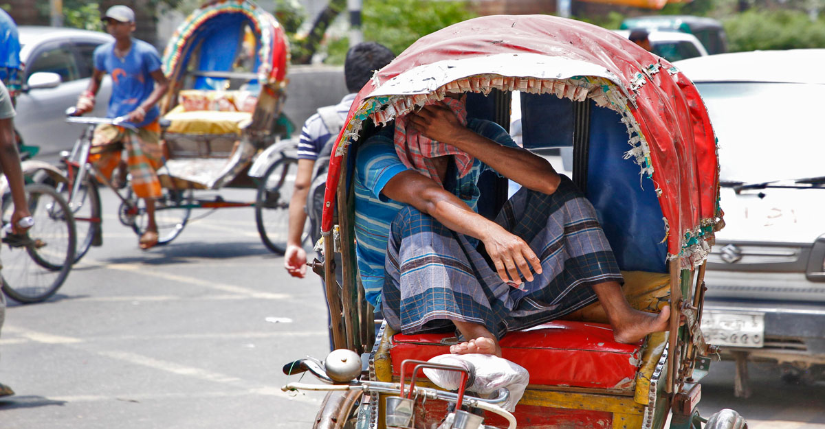 বইছে লু হাওয়া, হাঁসফাঁস জনজীবন