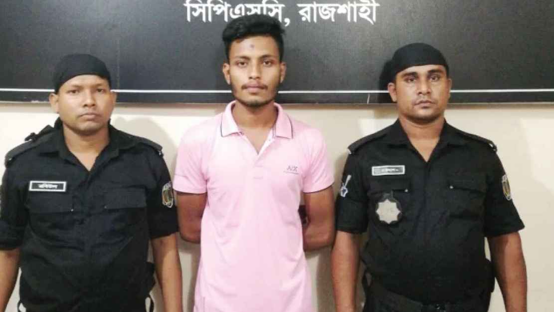 রাজশাহীতে অপহৃত কিশোরী উদ্ধার, যুবক গ্রেফতার