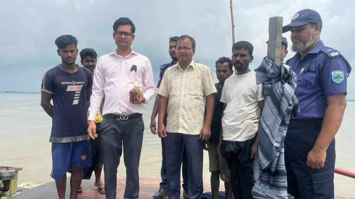 অবৈধভাবে বালু উত্তোলনের দায়ে ইউপি সদস্যকে জরিমানা