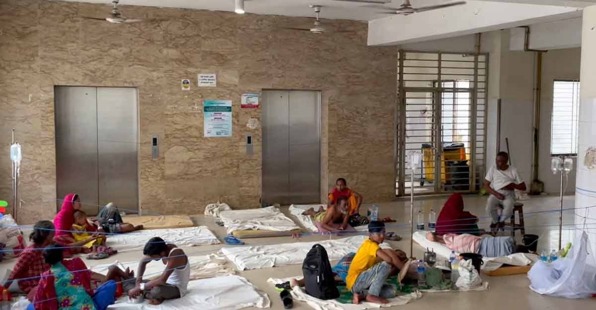 কিশোরগঞ্জে ডেঙ্গু রোগী বাড়ছে, হিমশিম খাচ্ছে হাসপাতাল