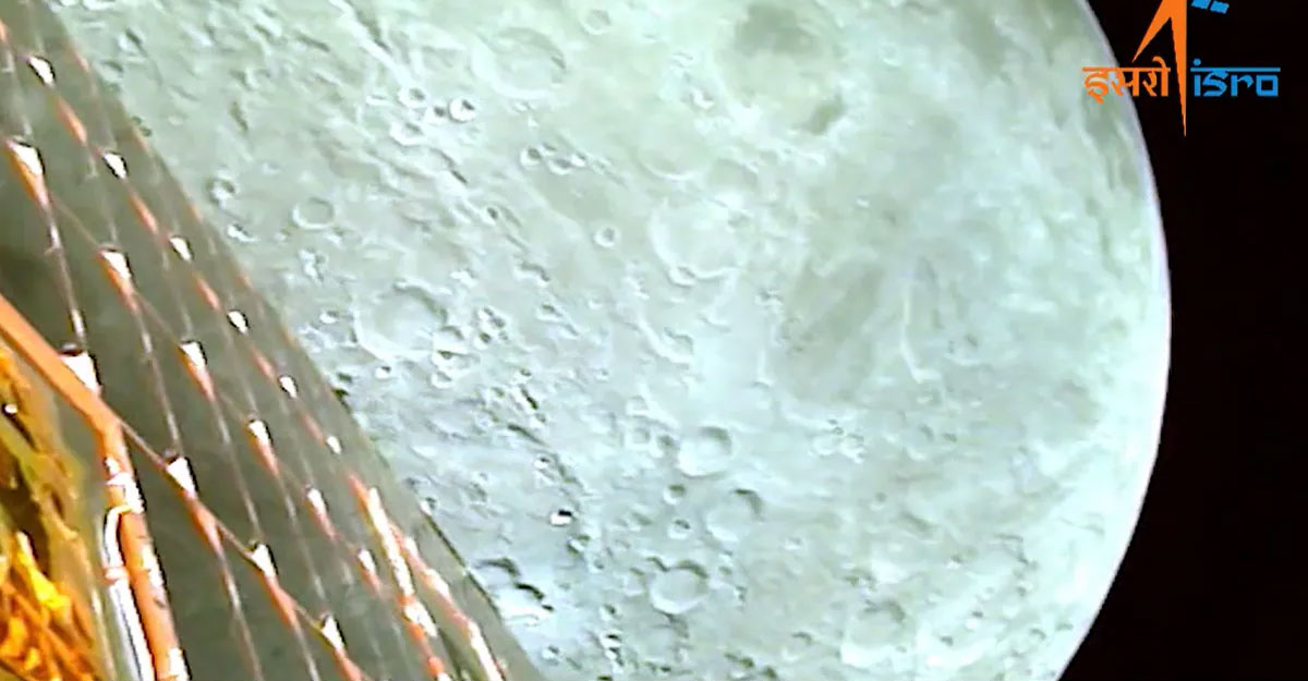 চাঁদের ভিডিও পাঠালো ভারতের চন্দ্রযান-৩