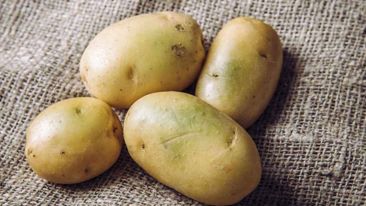 green Spotted Potatoes