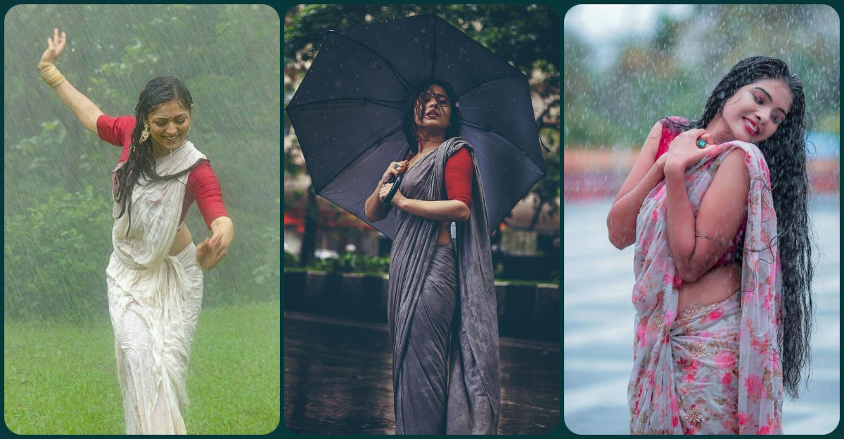 বর্ষায় কেমন শাড়ি পরা উচিত, জানুন ফ্যাশন ট্রেন্ড