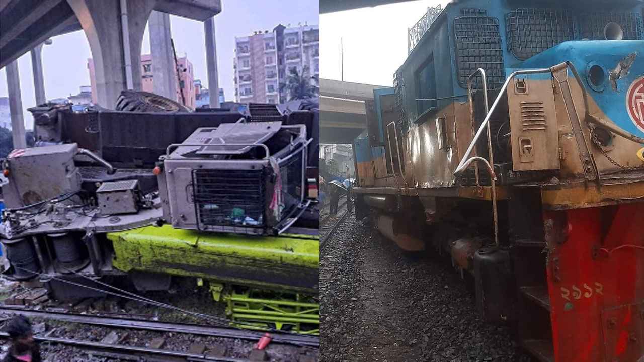 সাড়ে চার ঘণ্টা বন্ধ রেল যোগাযোগ, সিঙ্গেল লাইন চালুর চেষ্টা