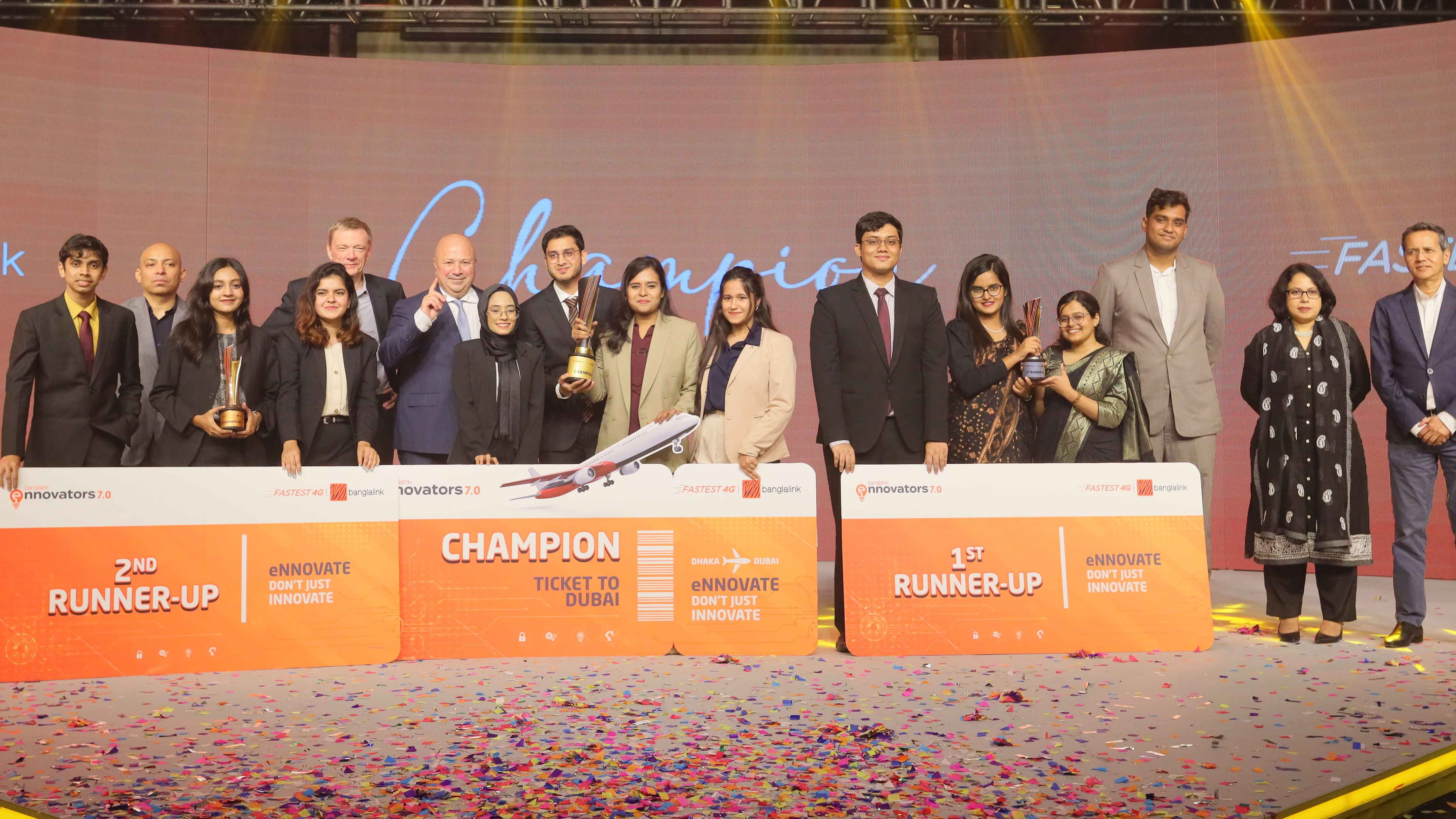 বাংলালিংক ‘ইনোভেটর্স ৭.০’ বিজয়ী হলেন যারা