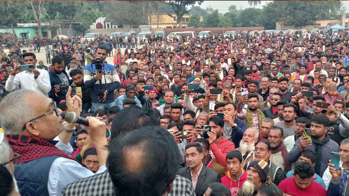 জনতার ঢলই প্রমান করে নৌকা মার্কার বিজয় নিশ্চিত: ডা. তুহিন