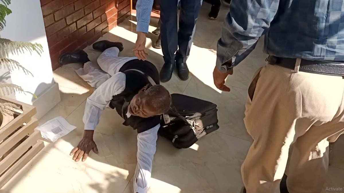 মনোনয়ন বাতিলের ঘোষণা শুনে প্রার্থীর কান্না