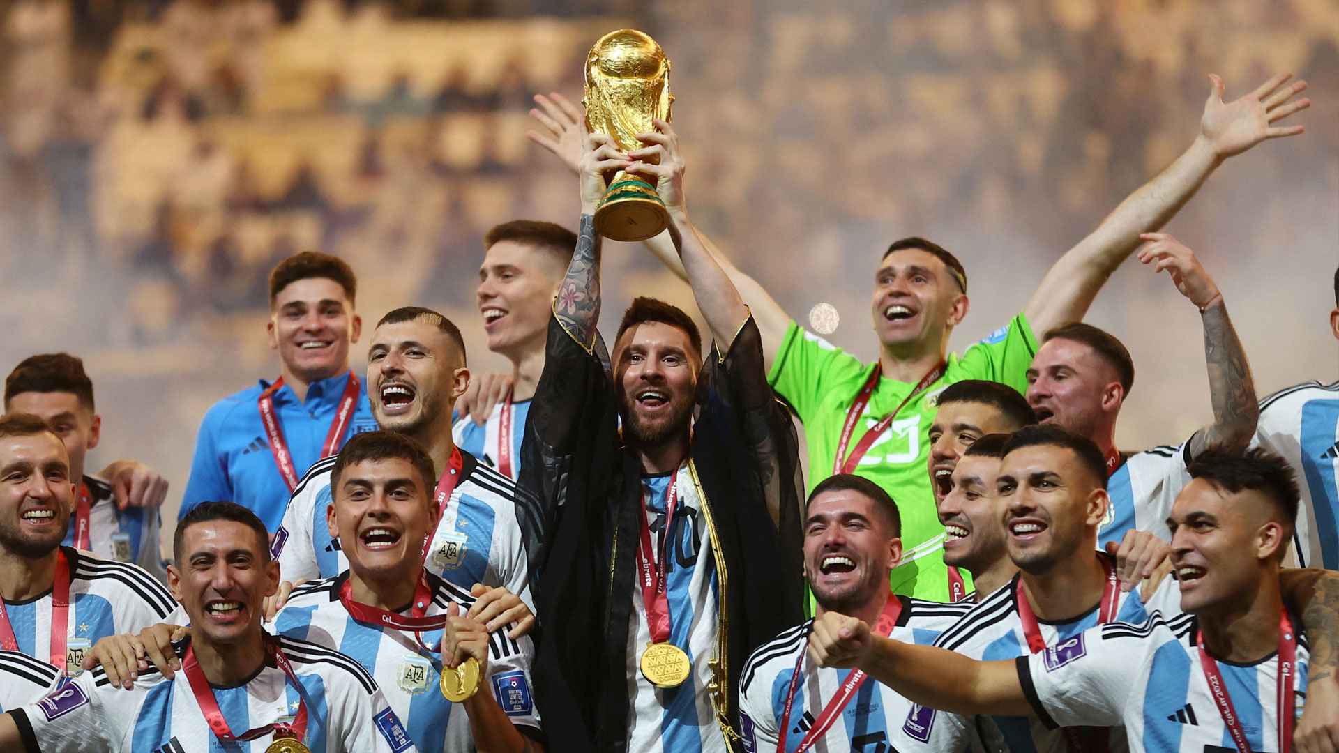 বর্ষপূর্তিতে ঘুরে দেখা আর্জেন্টিনার বিশ্বকাপ জয়