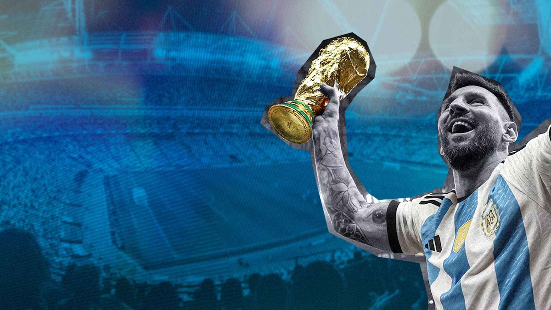 এক আকাশ চাপ মাথায় নিয়ে মেসির বিশ্বজয়