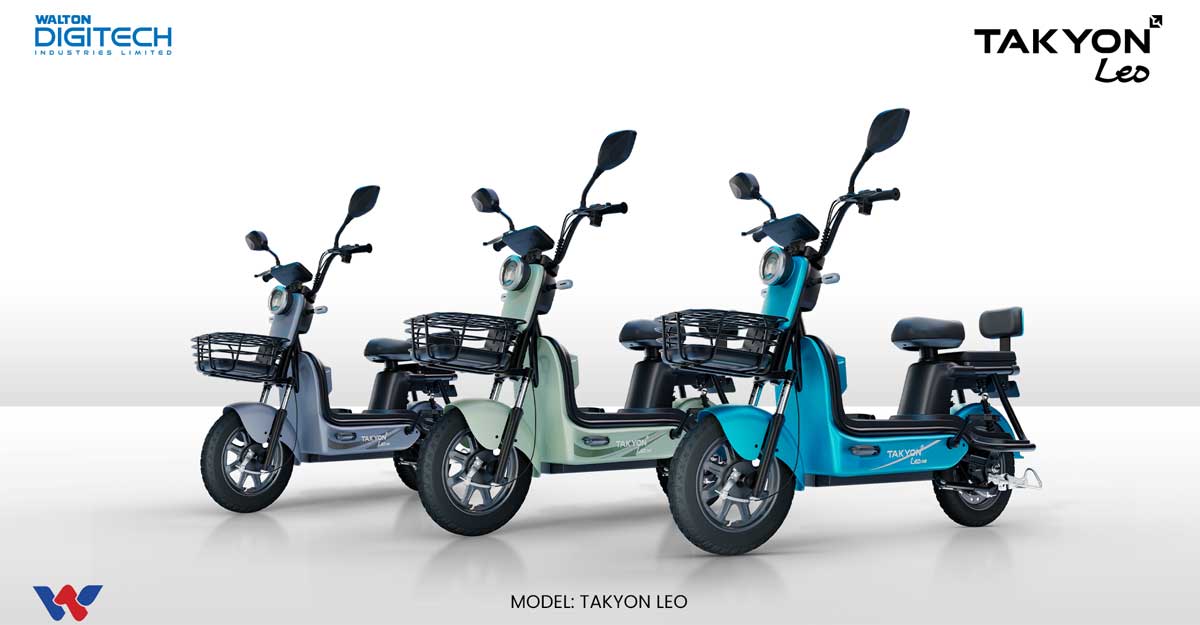 ওয়ালটন ই-বাইক আনল, কিলোমিটারে খরচ ১০ পয়সা