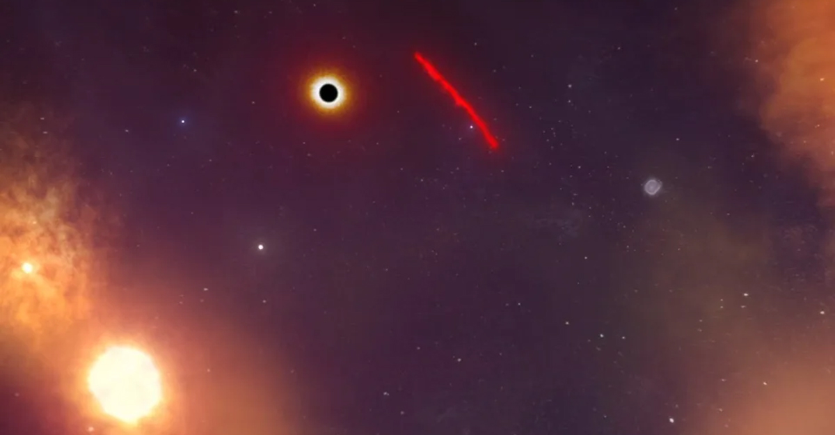 ২০ মিলিয়ন সূর্যের সমান ভরের কৃষ্ণগহ্বর মহাশূন্যে!