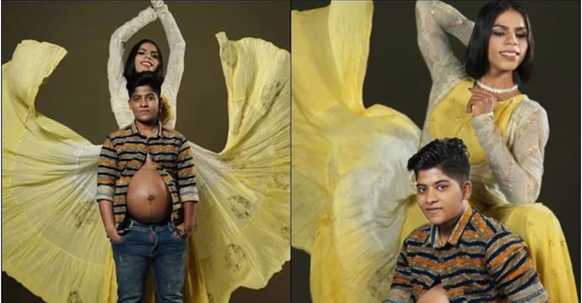 ৮ মাসের অন্তঃসত্ত্বা কেরালার রূপান্তরকামী পুরুষ